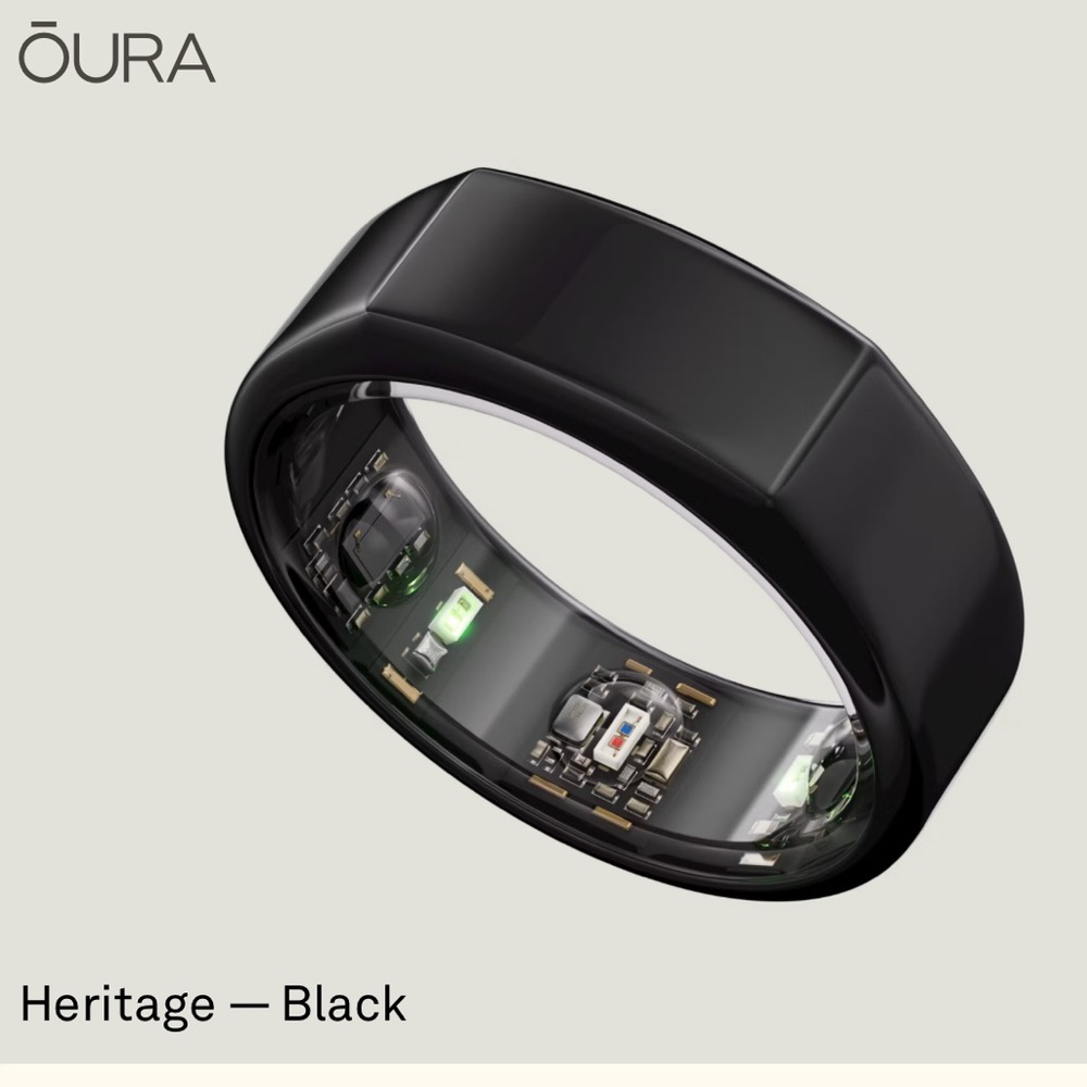 Oura Ring Horizon Gen 3 Black - size 9